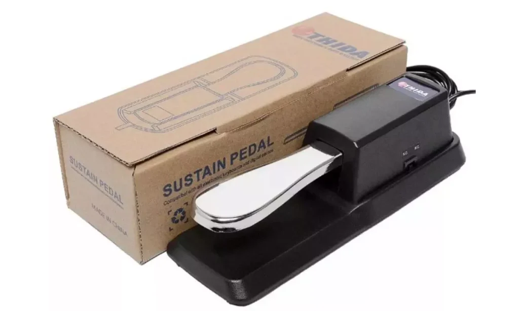 ideias de presente de natal - Pedal Sustain Para Teclado Korg Yamaha Roland 