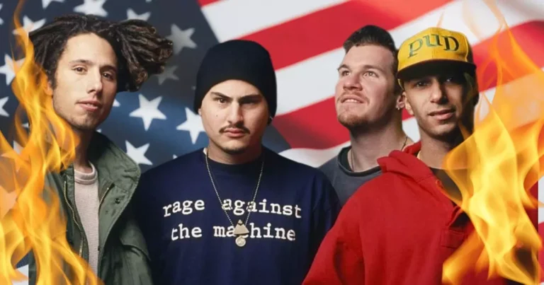 Relembrando o momento em que Rage Against the Machine queimou a bandeira americana no palco em Woodstock '99