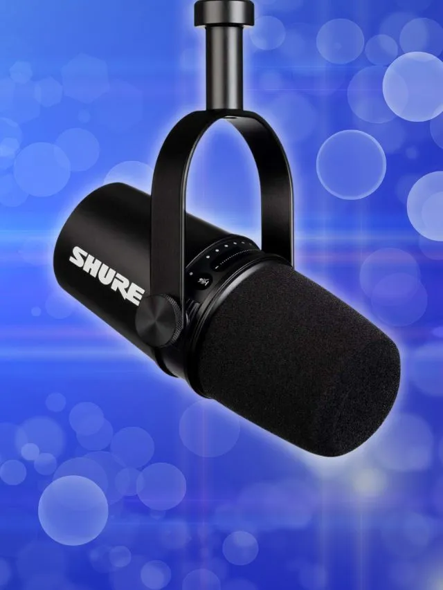 teste de microfone Shure