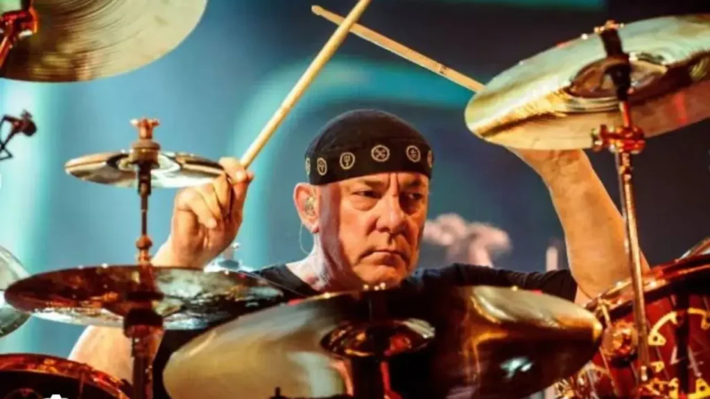 Neil Peart (Rush) - Os 10 melhores bateristas de todos os tempos