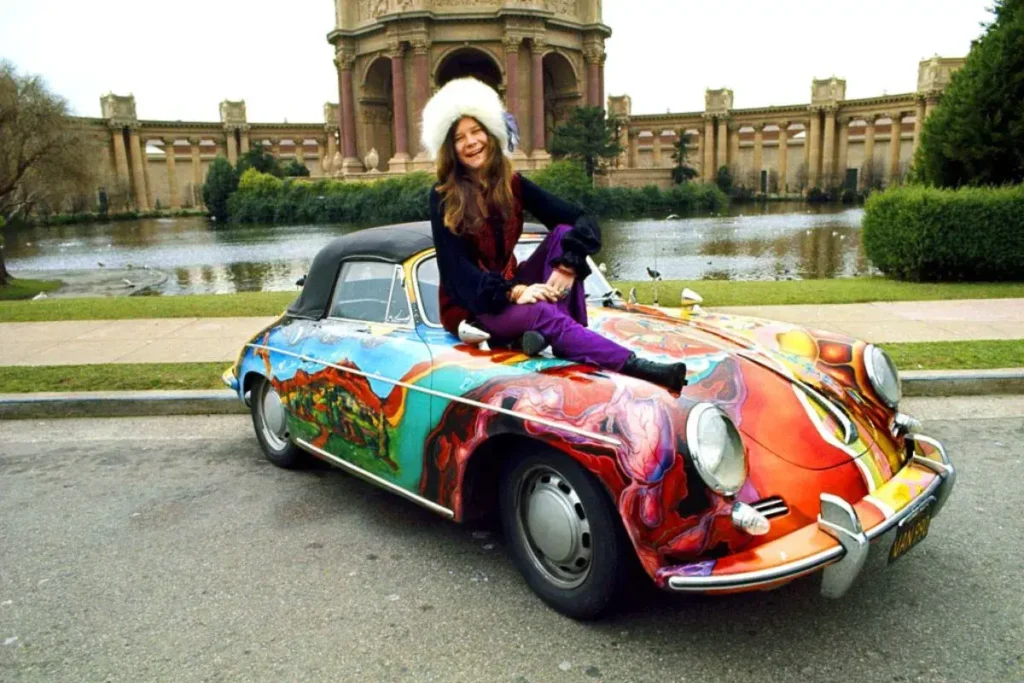 Janis Joplin Porscge Cabriolet 1965