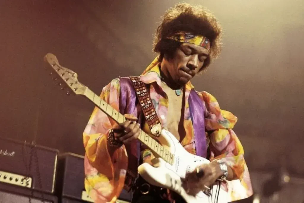 Os 5 instrumentos musicais mais populares do mundo - Jimi Hendrix - Guitarra