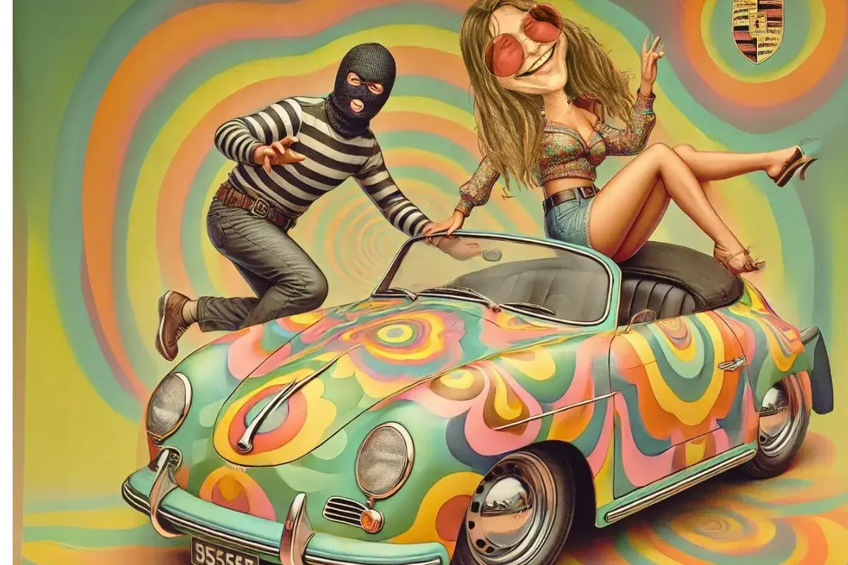 O Porsche Psicodélico de Janis Joplin: A História do Carro Mais Louco do Rock