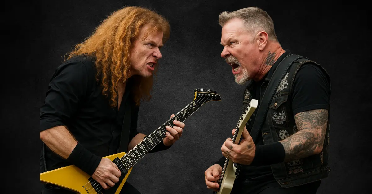 Dave Mustaine diz que riff de 'Enter Sandman' do Metallica foi roubado