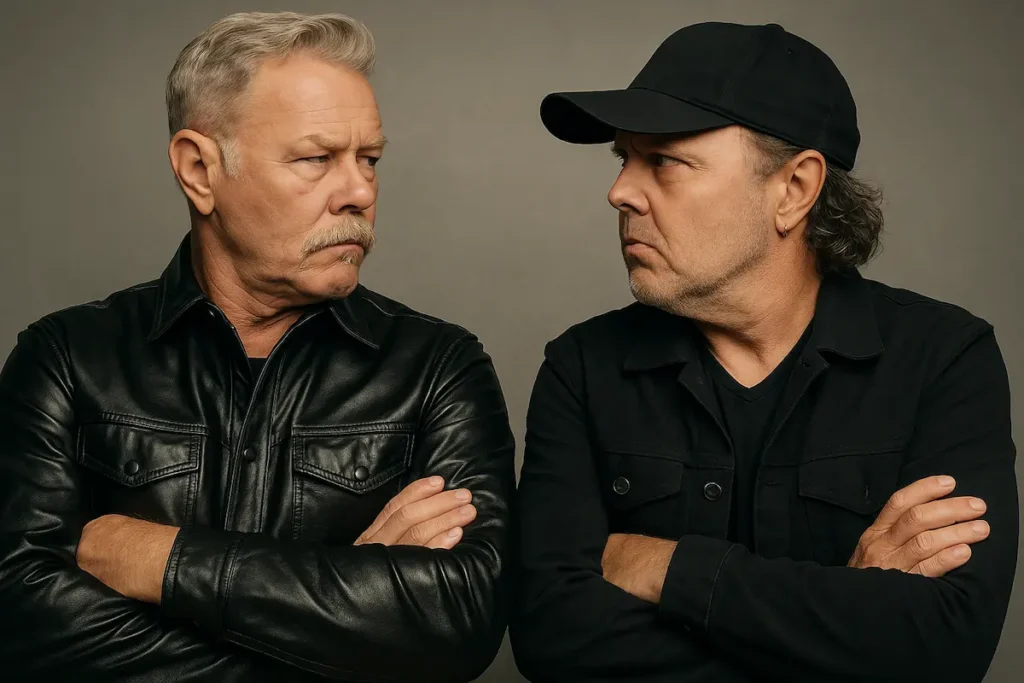 James Hetfield e Lars Ulrich