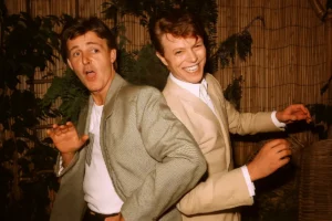 Paul McCartney e David Bowie