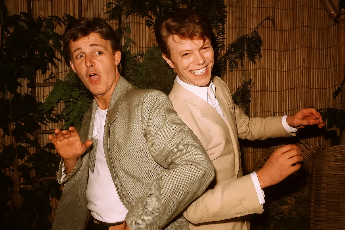 Paul McCartney e David Bowie