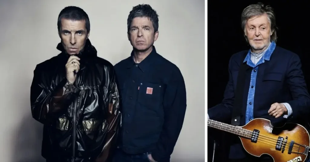 Sir Paul McCartney Ama o Oasis