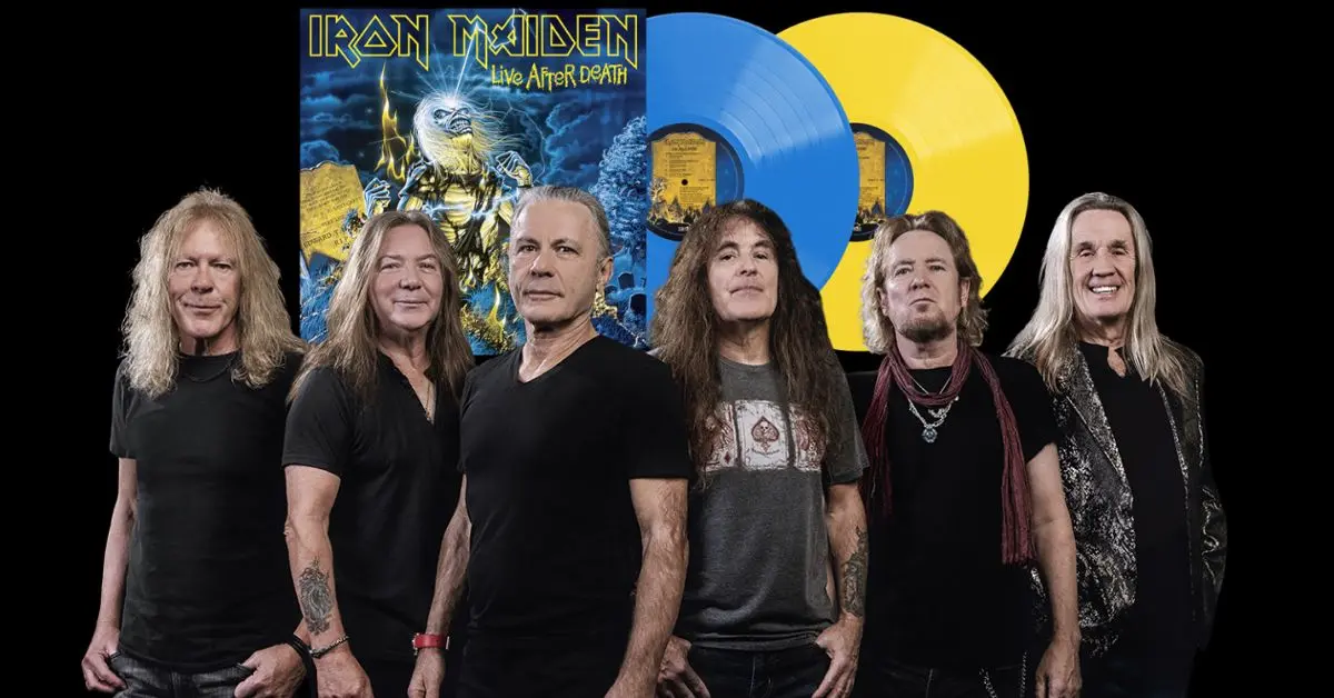 Discos de Vinil: Iron Maiden celebra 40 anos de Live After Death