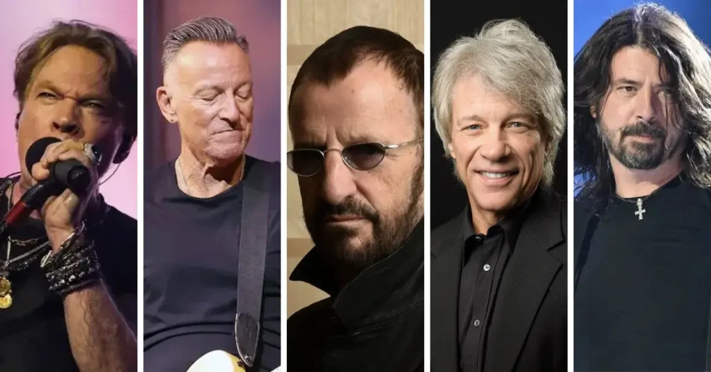 Os 20 cantores de rock mais ricos do mundo em 2026