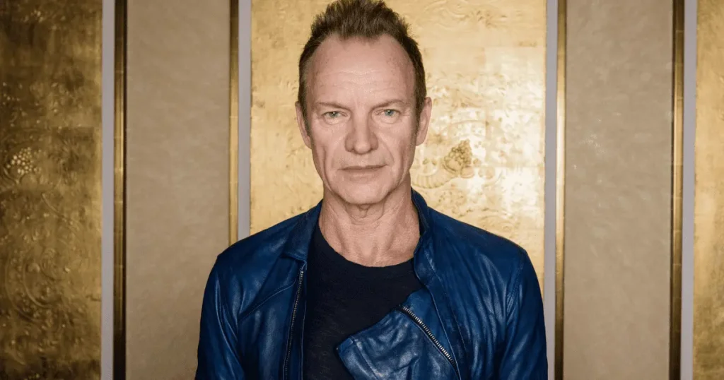 Sting (The Police) – patrimônio líquido- US $550 milhões