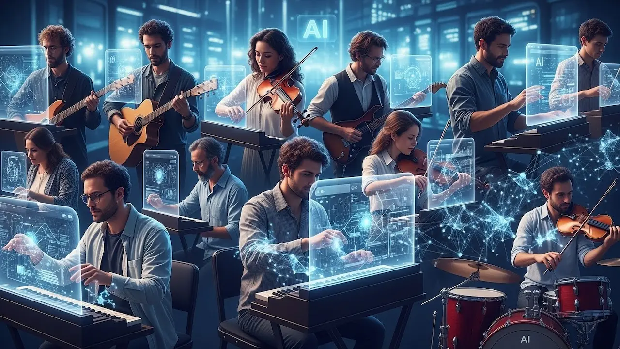 O Futuro é Agora: 87% dos Músicos Já Usam IA na Criação Musical