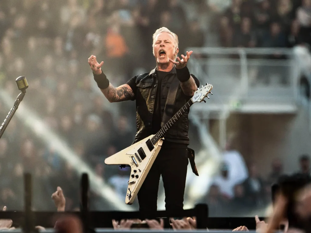 James Hetfield Nomeia As 2 Músicas do Metallica Mais Desafiadoras ao Vivo