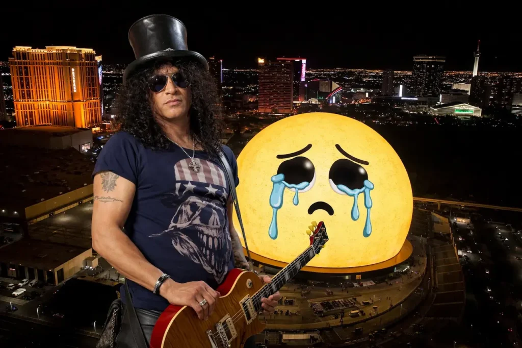 Slash Detalha Por Que Guns N' Roses Evita a Sphere de Las Vegas